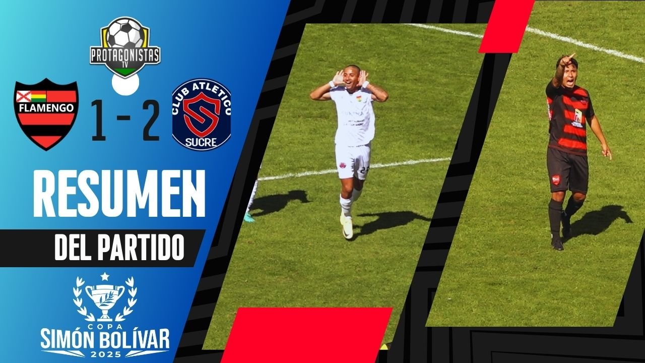 Atlético Sucre consiguio una valiosa victoria ante Flamengo