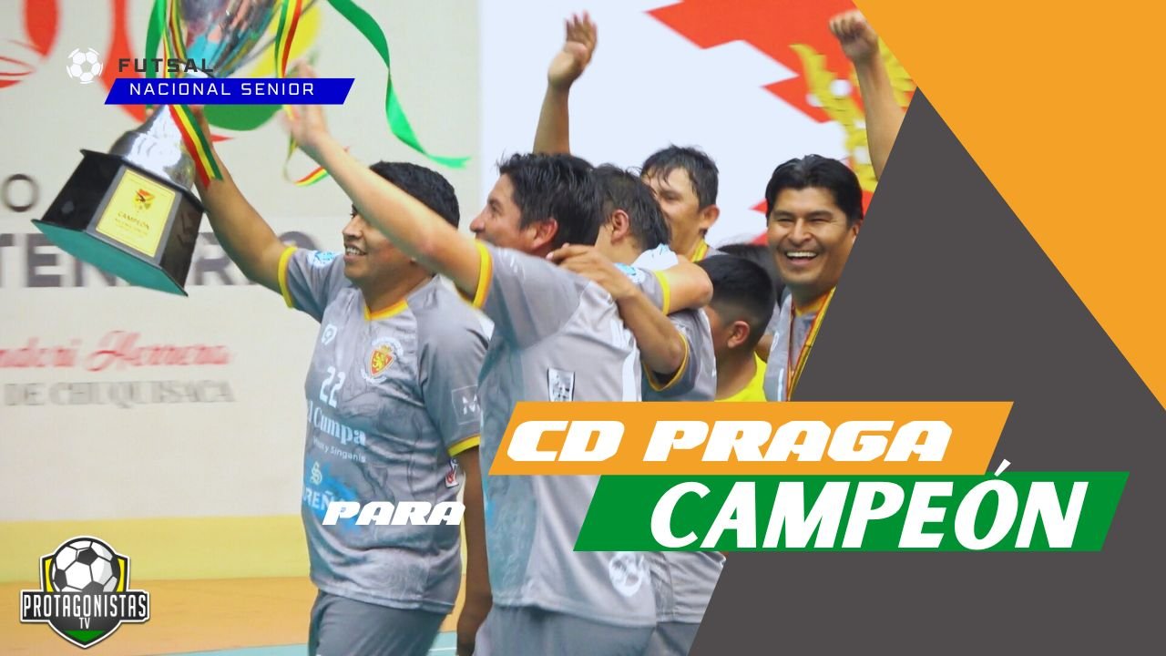 Praga es campeón nacional de fútsal