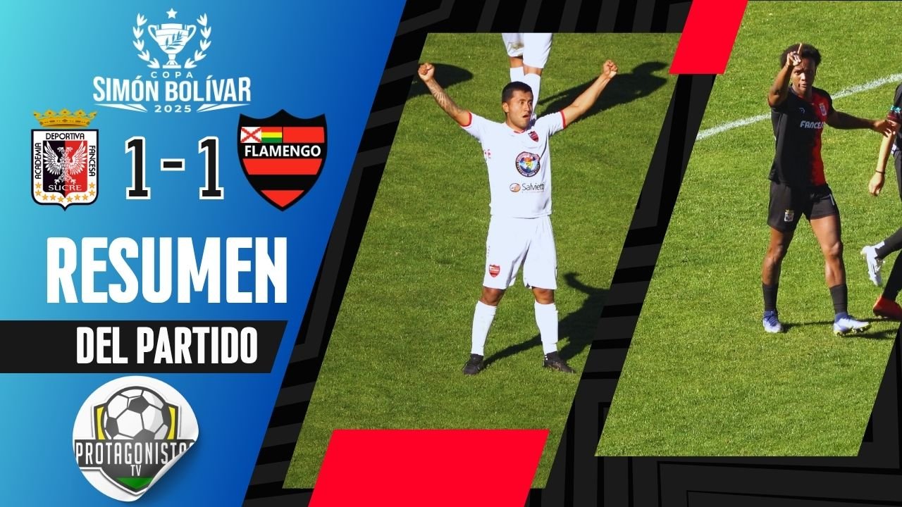 ¡Partidazo en Sucre! Fancesa y Flamengo no se sacan diferencias y firman un empate vibrante en la Simón Bolívar