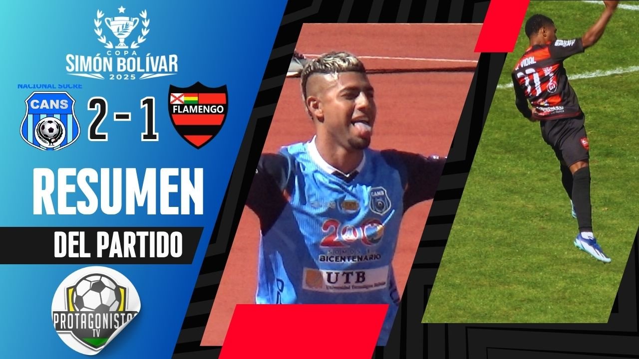 Nacional Sucre resucita, vence a Flamengo y enciende la Simón Bolívar: Tres equipos pelearán por dos cupos en una última fecha de infarto