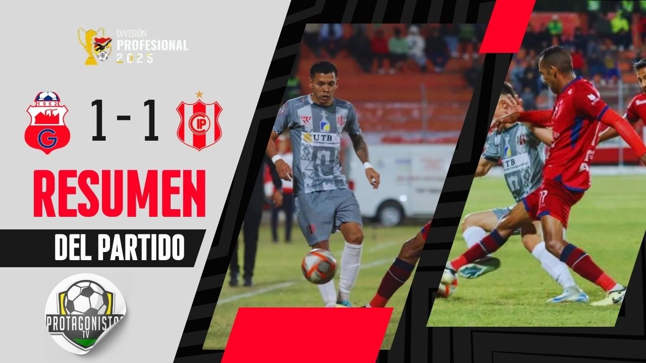 Guabirá e Independiente se hunden en la tabla tras un amargo empate