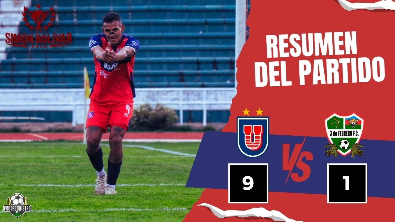 La ‘U’ a paso de campeón: Aplasta 9-1 a 3 de Febrero y sella su boleto a octavos de la Simón Bolívar