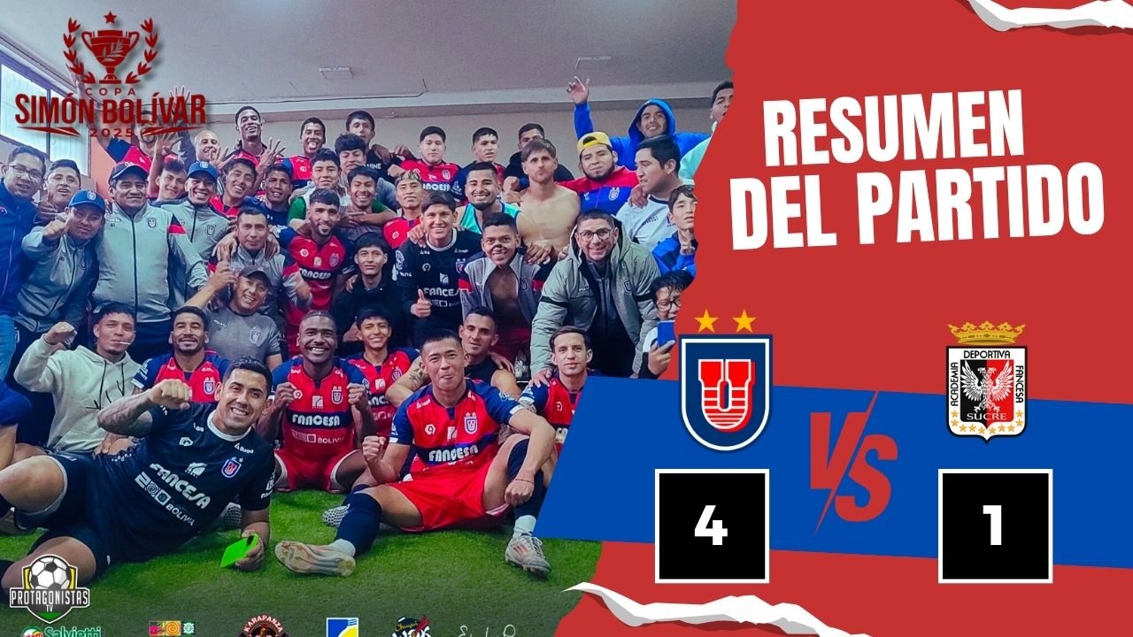 GOLEADA Y CLASIFICACIÓN: Universitario vence 4-1 a Fancesa y avanza a Cuartos de Final de la Copa Simón Bolívar