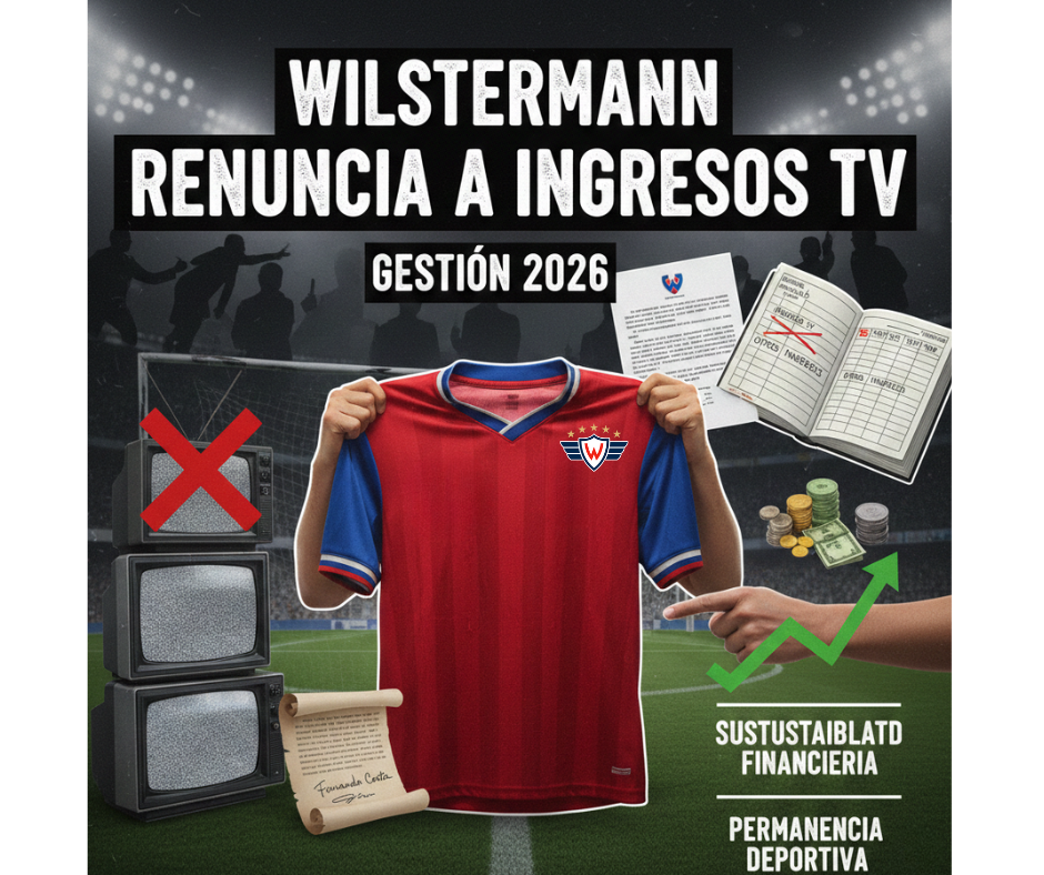 ¡BOMBA EN EL FÚTBOL BOLIVIANO! Wilstermann Ofrece Sacrificar Ingresos de TV para Evitar el Descenso
