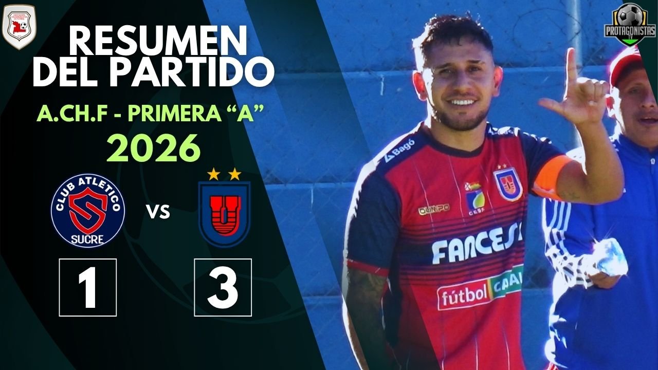 Universitario impone su jerarquía y vence a Atlético Sucre en Yotala
