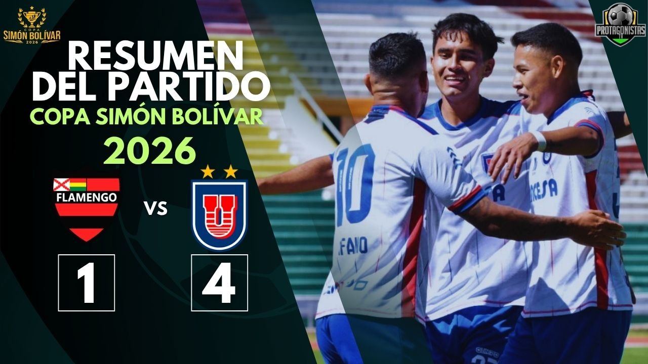 Universitario impone su jerarquía: Remontada y goleada 1-4 sobre FC Flamengo