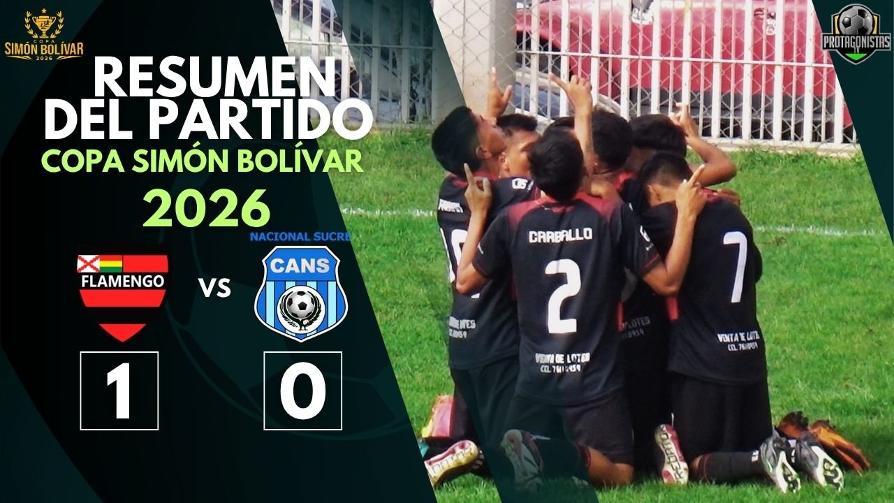 Triunfo rubronegro por la mínima: FC Flamengo se impone 1-0 ante Nacional Sucre