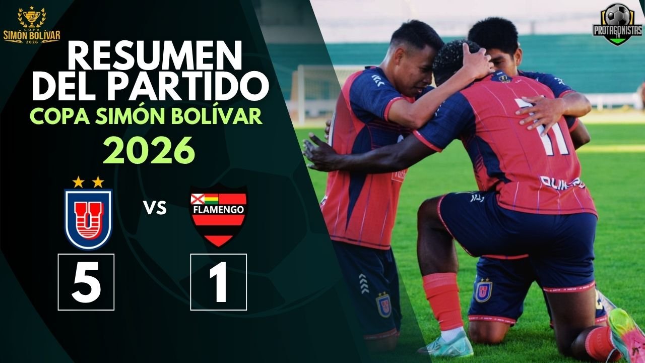 ¡Máquina imparable! Universitario golea a Flamengo y cierra una fase perfecta