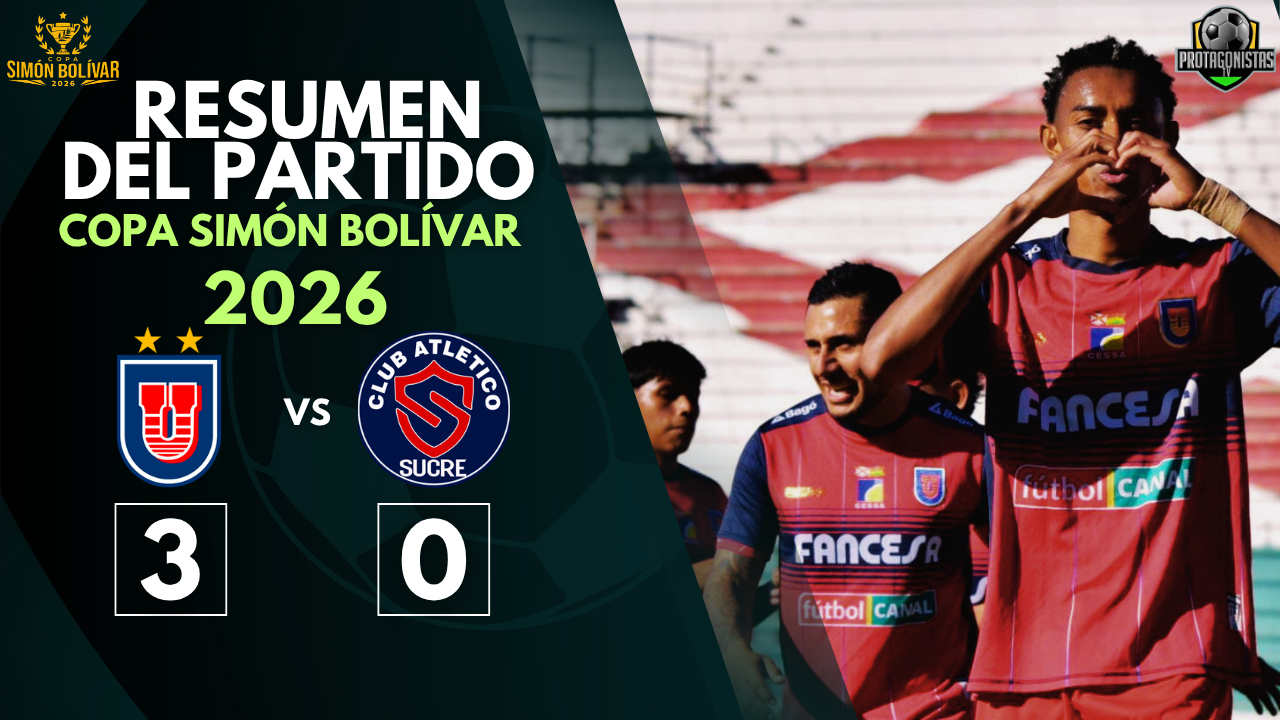 Universitario impone su jerarquía en el Patria y golea 3-0 a Atlético Sucre para consolidarse en la cima