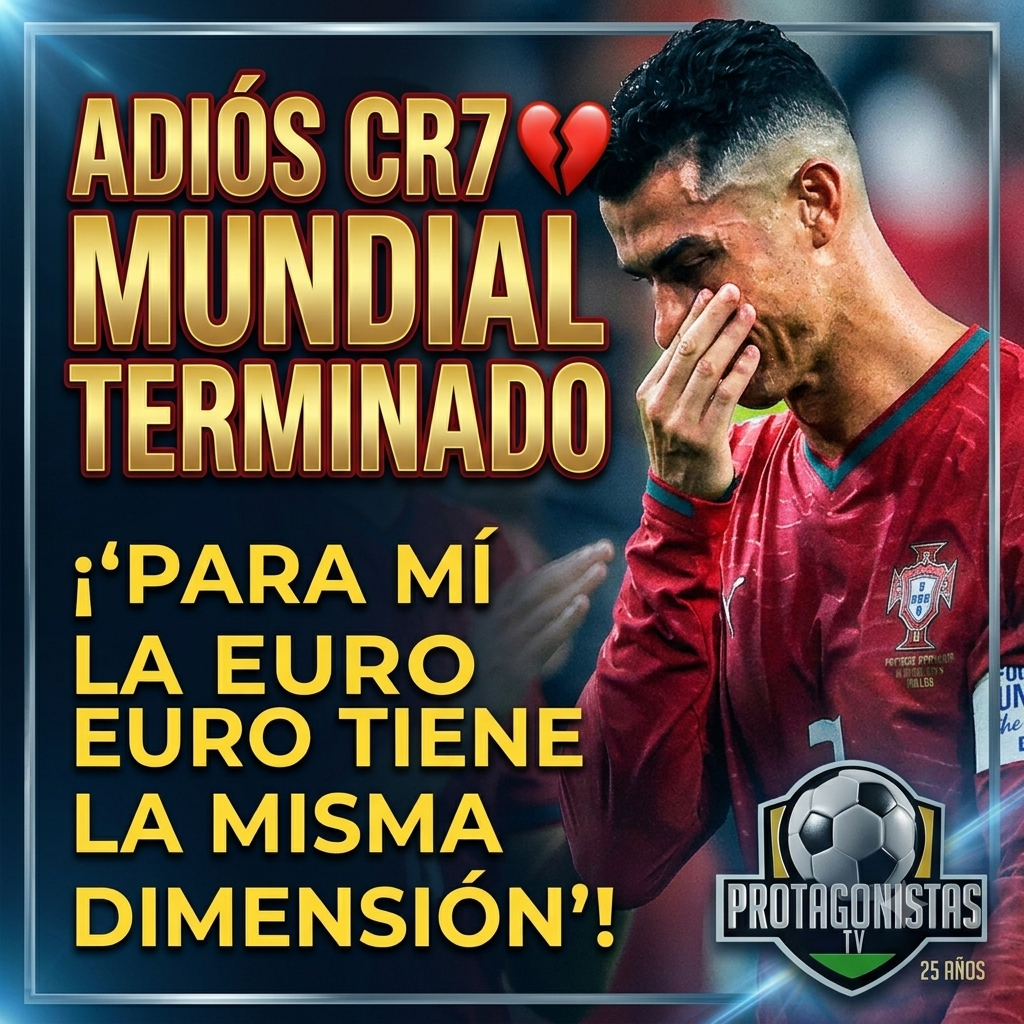 🚨 POLÉMICA MUNDIAL: Cristiano Ronaldo se despide con una polémica frase, ¿minimizó el Mundial de Messi?