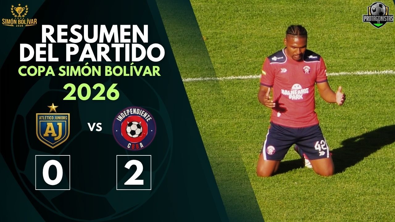 Independiente liquida el pleito en el complemento y vence a Atlético Junior en el Estadio Patria