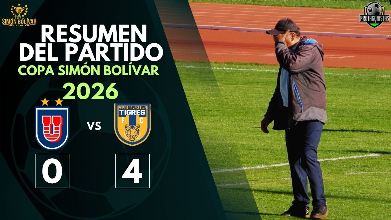 Universitario sufre una paliza histórica en el Patria y queda al borde del abismo en la Copa Simón Bolívar